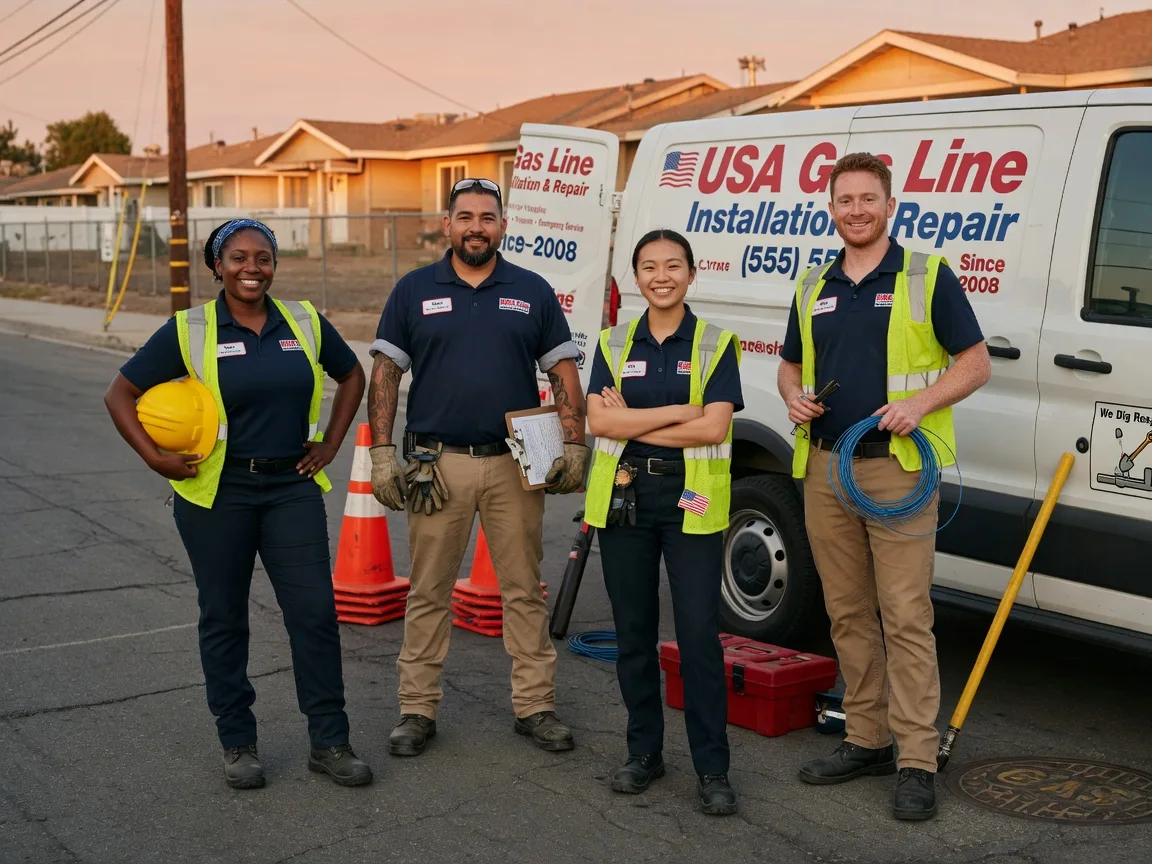 Gas Line Installation company in Lyon, MS